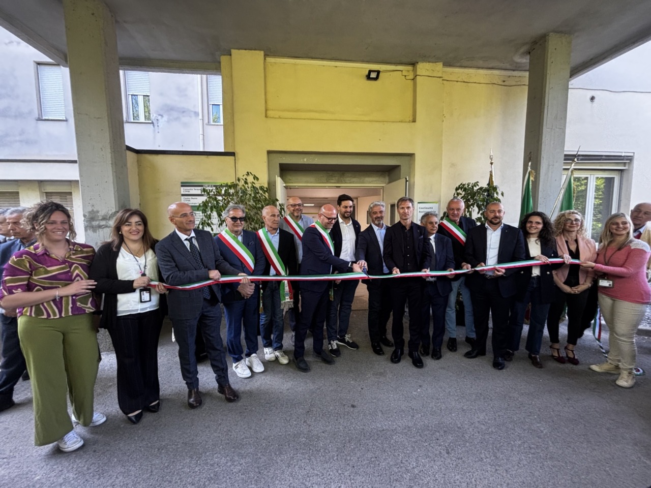 Besana inaugura la Casa di Comunità