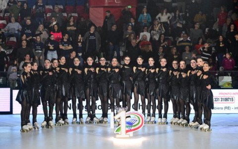 Le ragazze del Pattinaggio Cornate sul tetto d’Italia