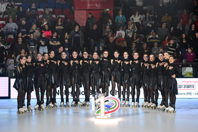 Le ragazze del Pattinaggio Cornate sul tetto d’Italia