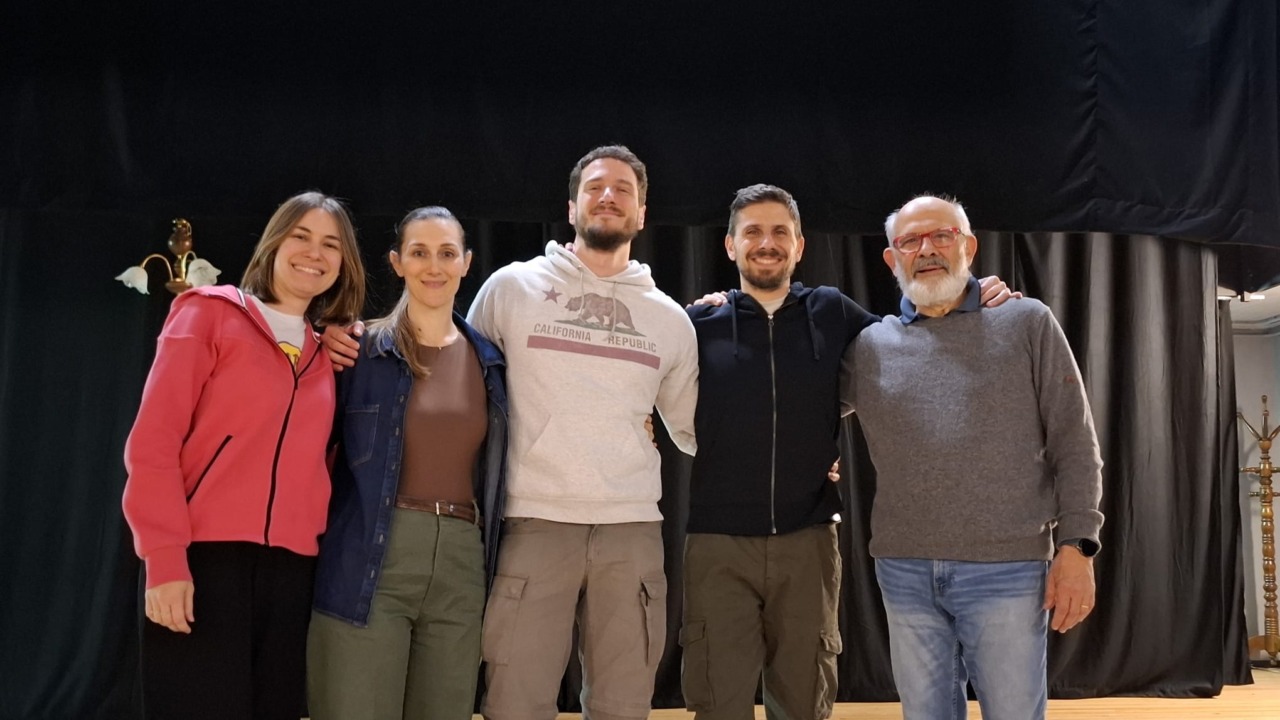 Padre e figlio insieme sul palco di TeatrOreno