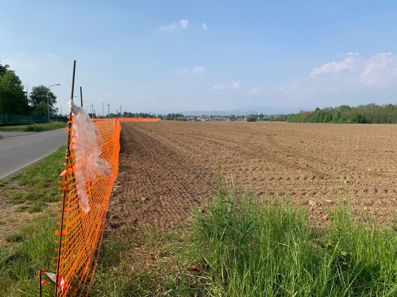 La maxi area di cantiere di Pedemontana per gli ultimi metri della tratta C