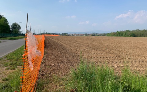 La maxi area di cantiere di Pedemontana per gli ultimi metri della tratta C