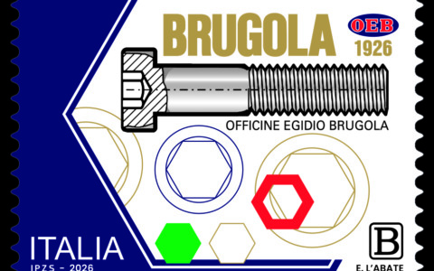 Un francobollo celebra i cento anni di Officine Egidio Brugola