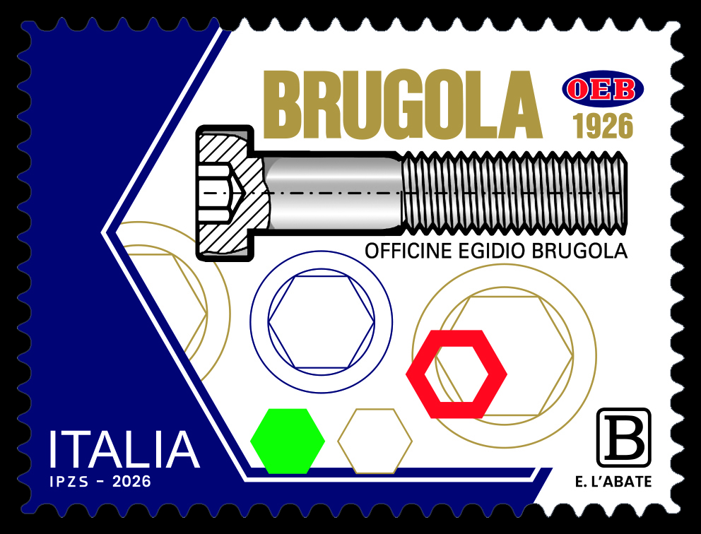 Un francobollo celebra i cento anni di Officine Egidio Brugola