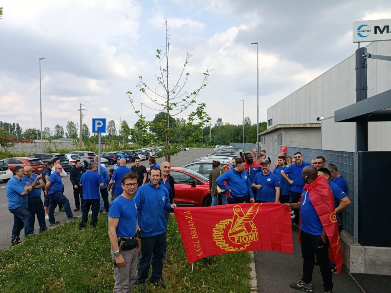 Dipendenti in sciopero alla Mapro per il premio di risultato