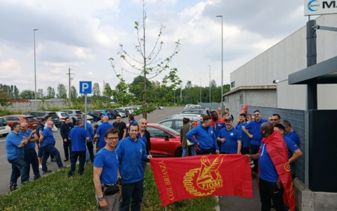 Dipendenti in sciopero alla Mapro per il premio di risultato