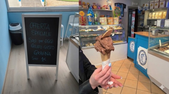 Sportitalia Village: arriva il gusto “Gravina”. Una provocazione (al cioccolato) che fa discutere…