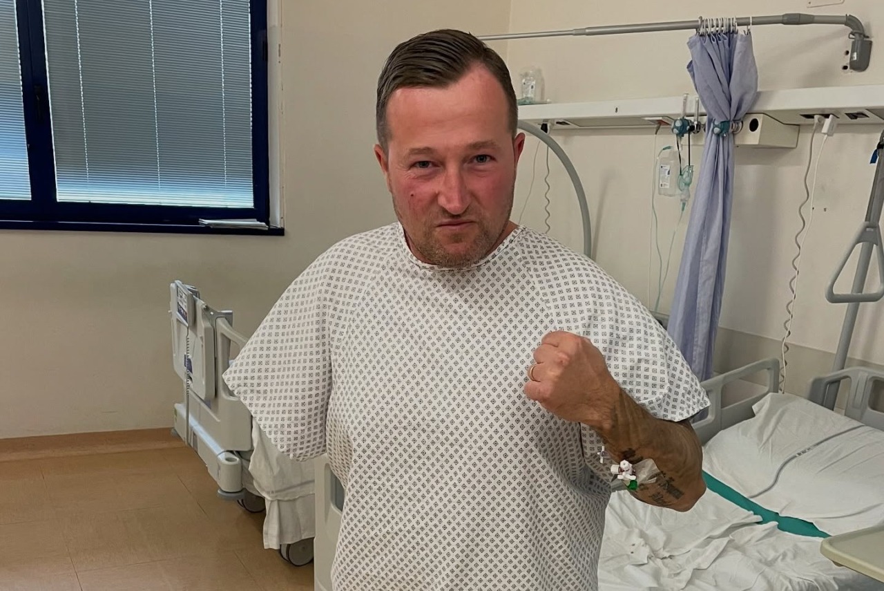 Intervento chirurgico numero 45 per Matteo Mondini