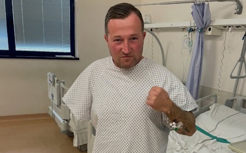 Intervento chirurgico numero 45 per Matteo Mondini