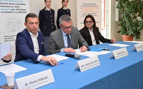 Convenzione tra Questura e Poliambulatorio Medica Etica