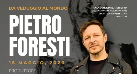 “Da Veduggio al mondo”, il produttore Pietro Foresti si racconta tra musica e arte