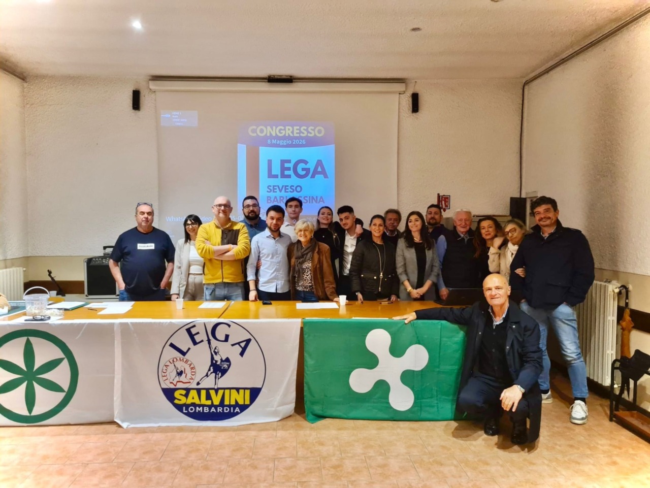 Christian Miotti confermato segretario della Lega di Seveso e Barlassina