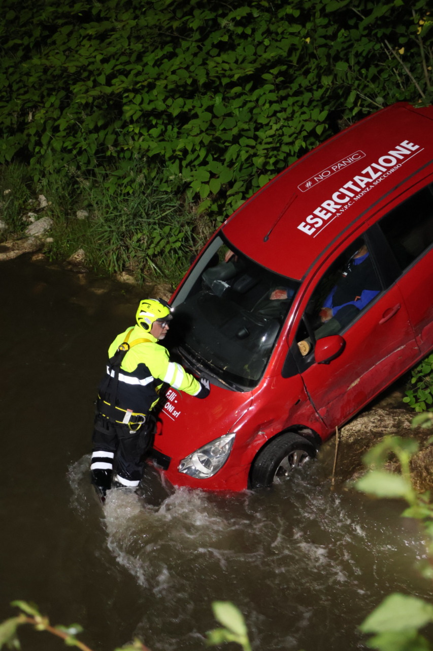 La Protezione civile sempre pronta all’emergenza