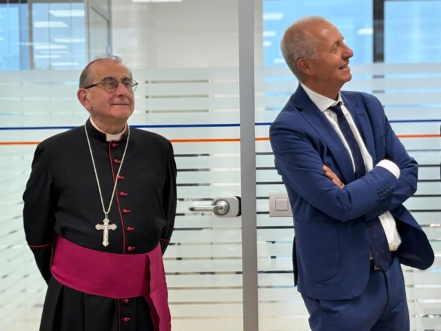 Achini e Delpini inaugurazione sede Csi Monza