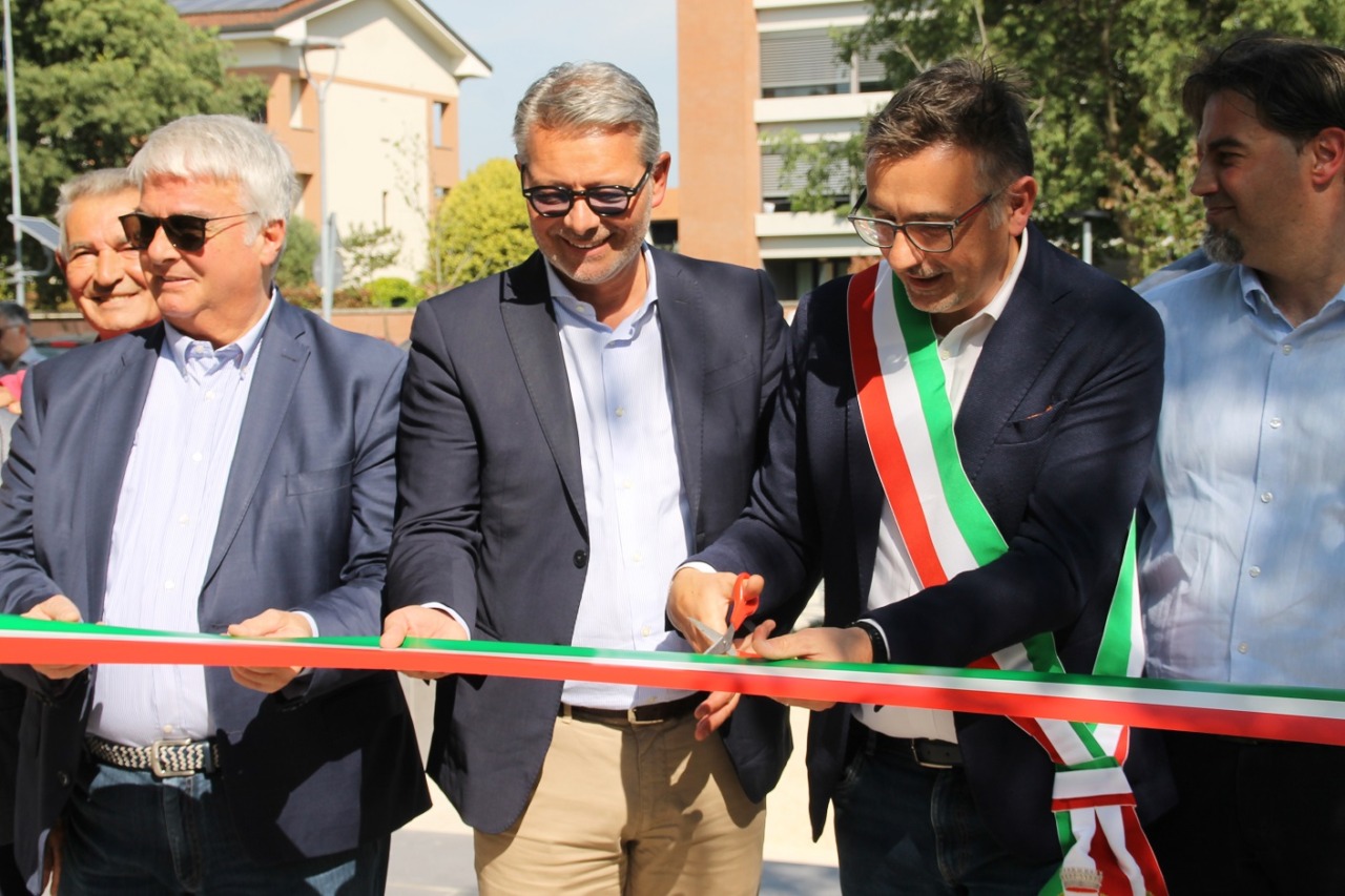 Inaugurata la prima Water Plaza brianzola