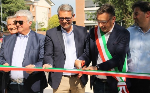 Inaugurata la prima Water Plaza brianzola
