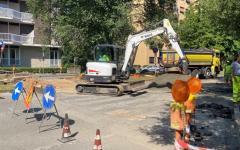 Zona 30 nel quartiere Triante: avviato il cantiere