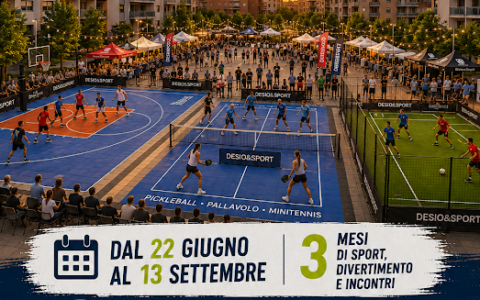 Nasce la Piazza dello Sport: tre mesi di incontri e iniziative