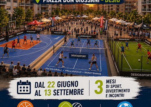 Nasce la Piazza dello Sport: tre mesi di incontri e iniziative