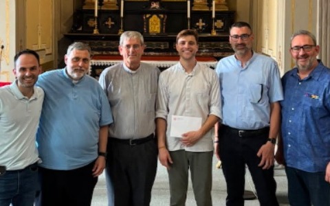 Nuovo (giovanissimo) prete per la Comunità pastorale