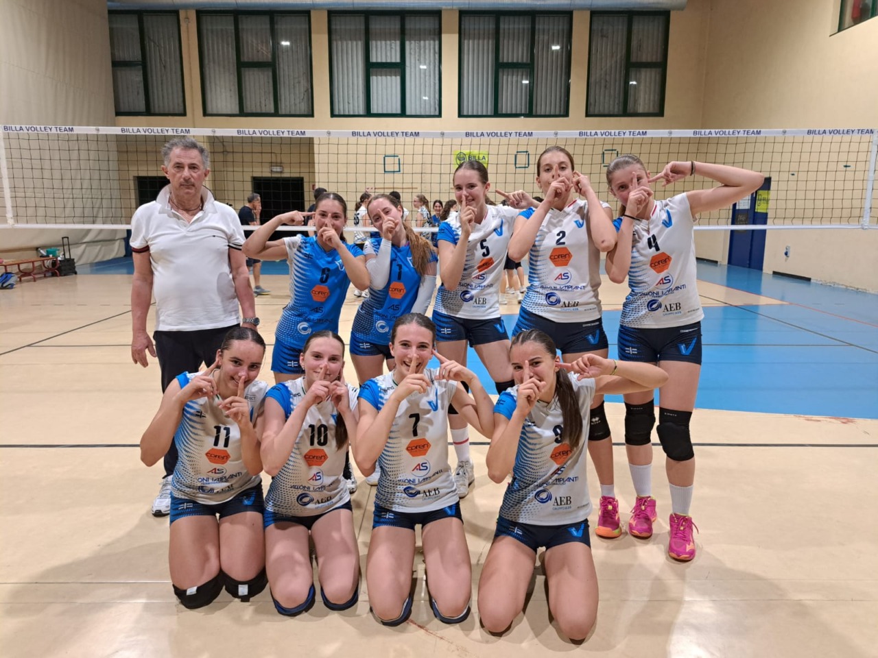 Volley Brianza Meda conquista la Coppa Under 16