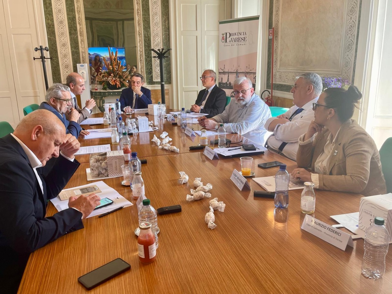 Risorse, scuole e territorio nell’incontro tra le Province e il presidente Fontana