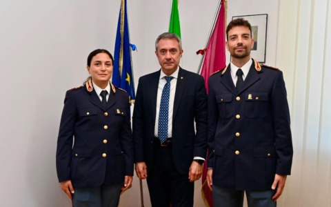 La Questura accoglie due nuovi Commissari della Polizia di Stato