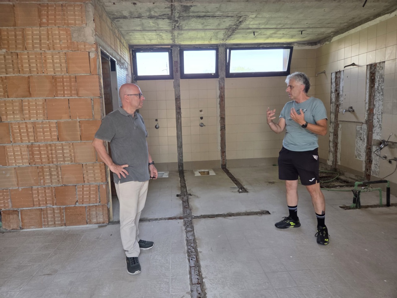 Lavori polo sportivo Cesano maderno