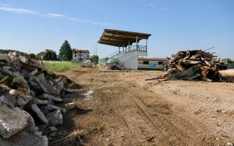 Ruspe al centro Boffi: inizia davvero la riqualificazione  a Paina