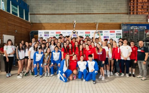 In Sport Rane Rosse campioni d’Italia di Nuoto di salvamento