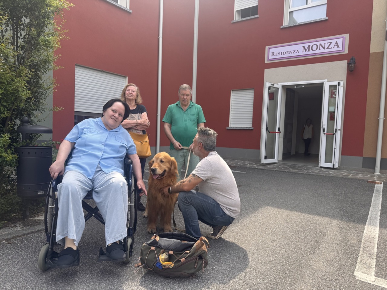 A Monza “Il Risveglio di Zampa”: cani per benessere e relazioni con pazienti affetti da Alzheimer