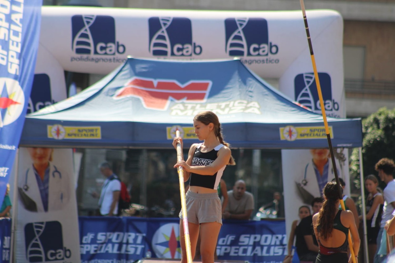 Luca e Cecilia ai Campionati italiani Under 20