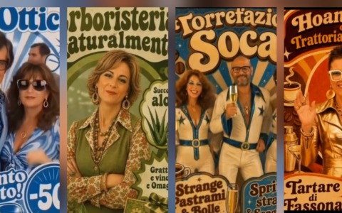 Concorezzo, i commercianti tornano negli anni ’80: l’IA trasforma il volto di “Occasioni di (P)assaggio”