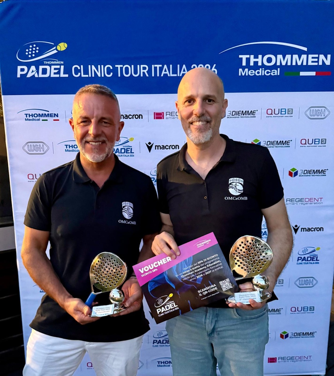 I medici brianzoli d’argento nel padel nazionale