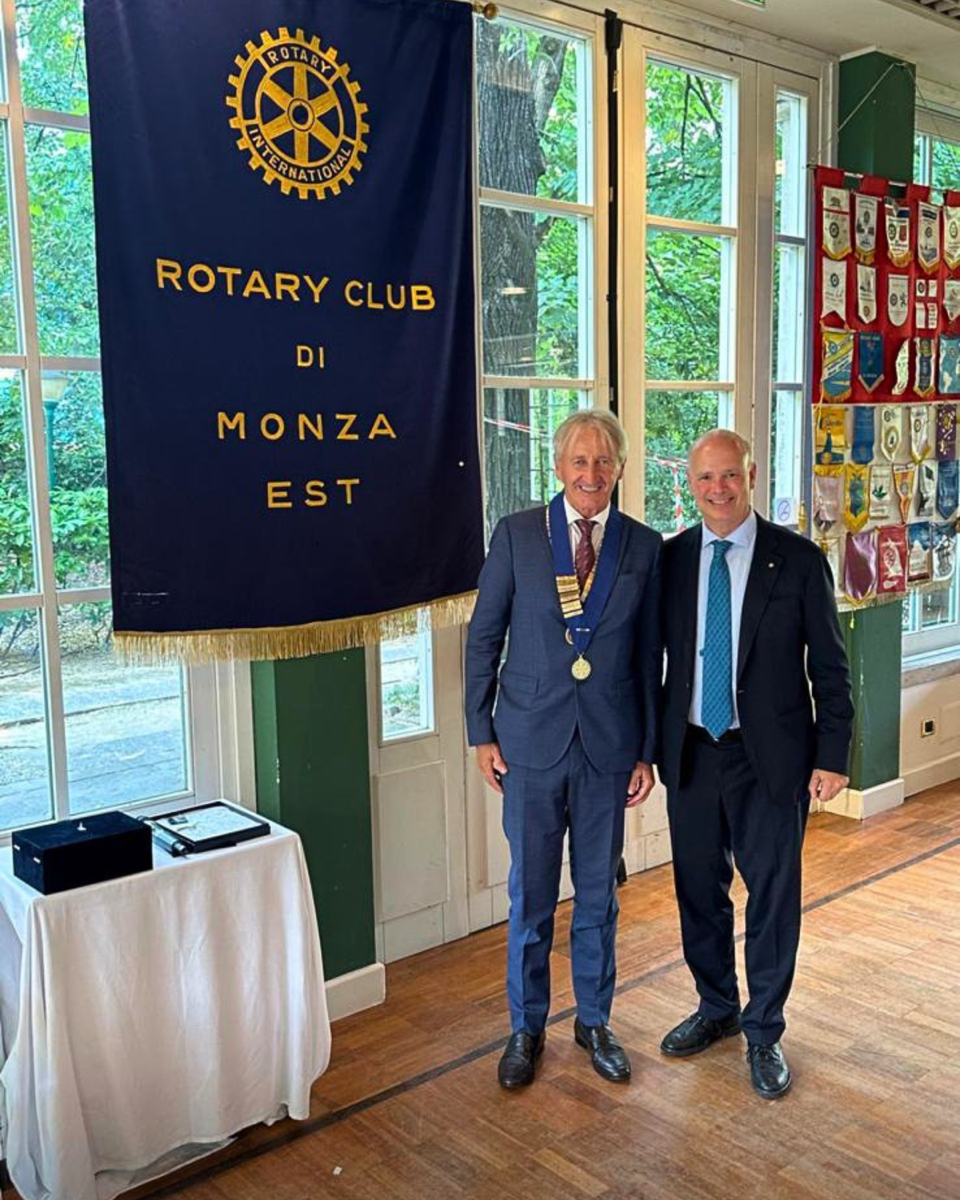 Giovanni Valtorta è il nuovo Presidente del Rotary Club Monza Est