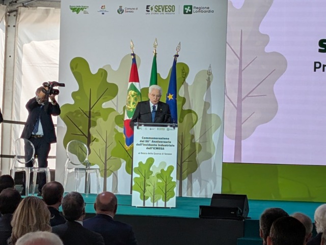 50esimo dal disastro dell’Icmesa, Mattarella: “La vita e il futuro sono tornati nelle vostre mani. Hanno vinto la speranza e la vita”