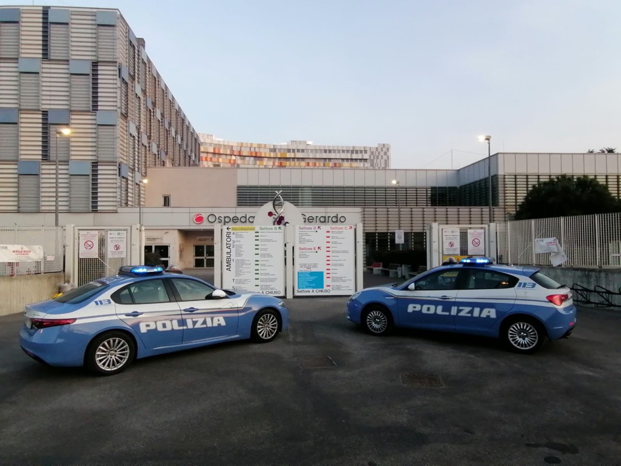 Follia al Pronto Soccorso, devasta l’ufficio Cartelle Cliniche del San Gerardo: arrestato 48enne