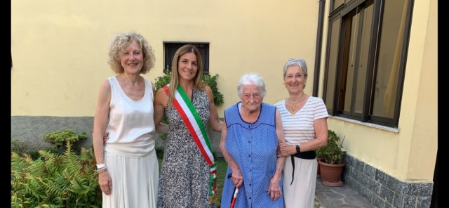 Oreno in festa per i 106 anni di nonna Angela
