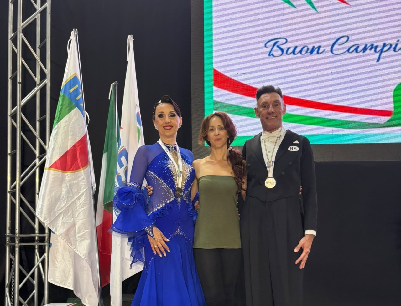 Talentuosi ballerini sono vice campioni italiani