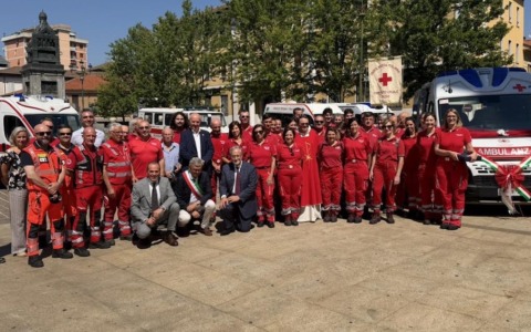 Grazie a una generosa donazione una nuova ambulanza per la Croce Rossa