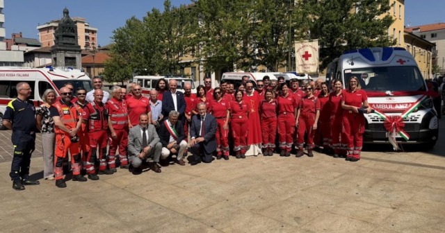 Grazie a una generosa donazione una nuova ambulanza per la Croce Rossa