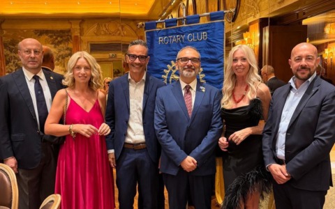 Passaggio di consegne al Rotary Club Monza Villa Reale, Cesare Lavia nuovo presidente