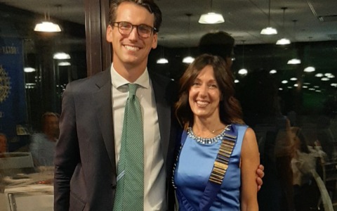 Gaia Monti è la nuova presidente del Rotary Club di Meda e delle Brughiere