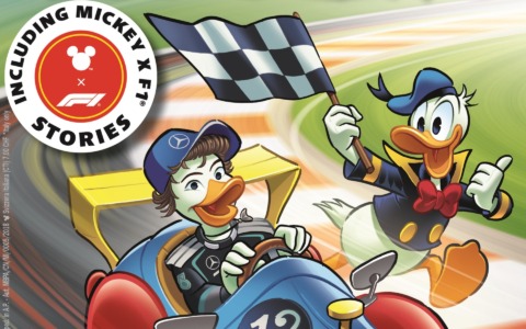 Topolino scende in pista per il Gran Premio di Monza: arriva una storia speciale con Kimi Paperelli