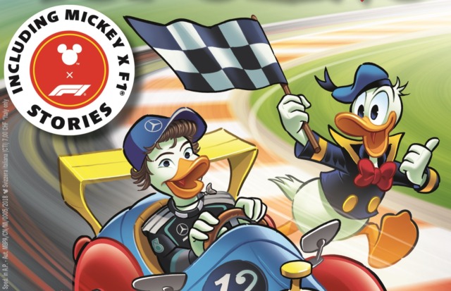 Topolino scende in pista per il Gran Premio di Monza: arriva una storia speciale con Kimi Paperelli