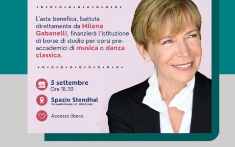 Le opere giovanili di Milena all’asta per la formazione artistica giovanile