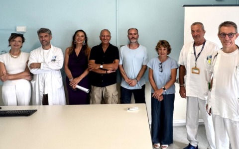 Le fotografie del Lions accompagnano i pazienti dell’Isola d’Elba