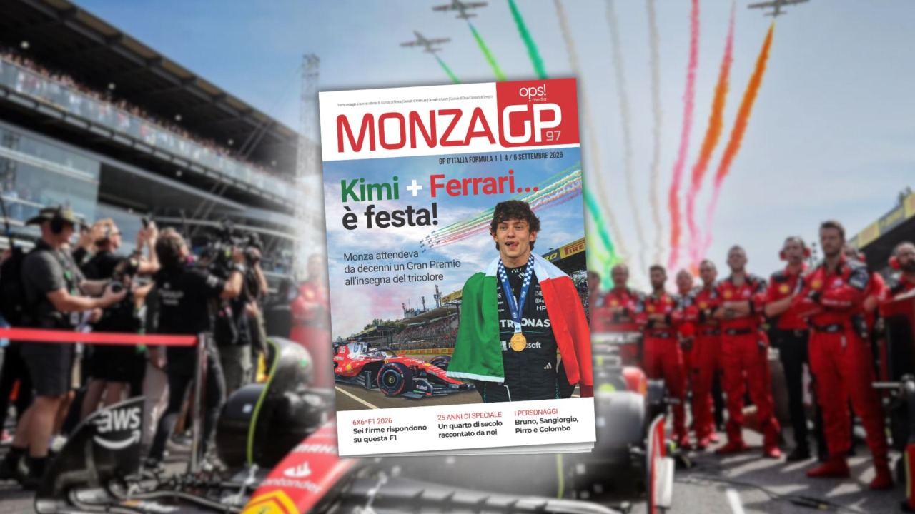 In regalo dall’1 settembre il magazine “MonzaGp”: 88 pagine per vivere tutta l’emozione del Gp d’Italia