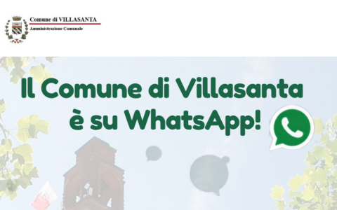Il Comune di Villasanta sbarca su WhatsApp, aperto il nuovo canale