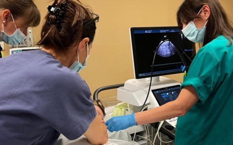 Al San Gerardo una nuova sonda ecocardiografica per neonati e bambini